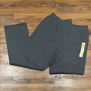 Ladies Hanes Eco Smart Open Leg Sweatpants XL (B4)